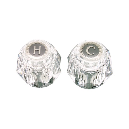 Danco Danco For Moen Clear Sink and Tub and Shower Faucet Handles 9D00088062